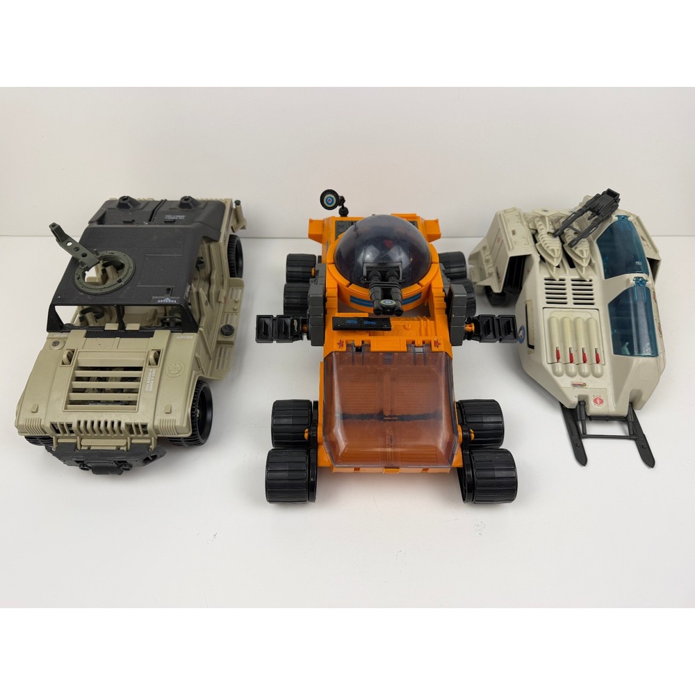 GI Joe Vintage Vehicle Lot Destros Razorback Cobra Wolf Hammer Grenadier BU